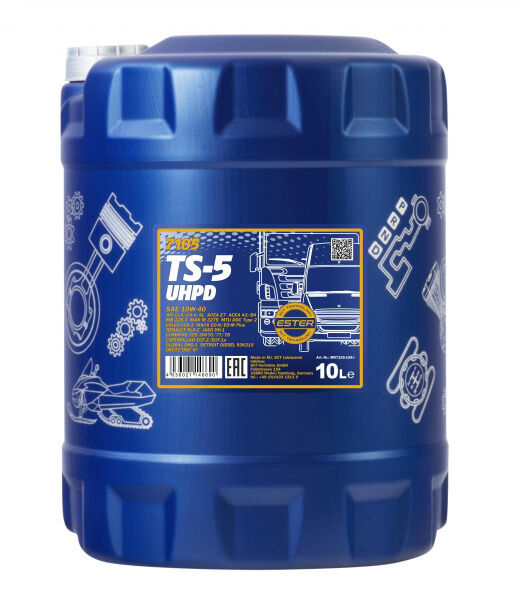Моторное масло Mannol TS-5 UHPD 10W-40 (10 л.)