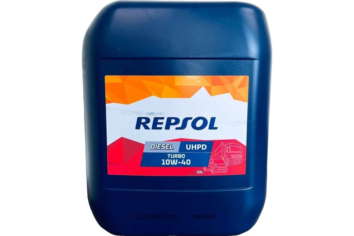 Моторное масло REPSOL DIESEL TURBO UHPD E6 10W-40 (20 л.)