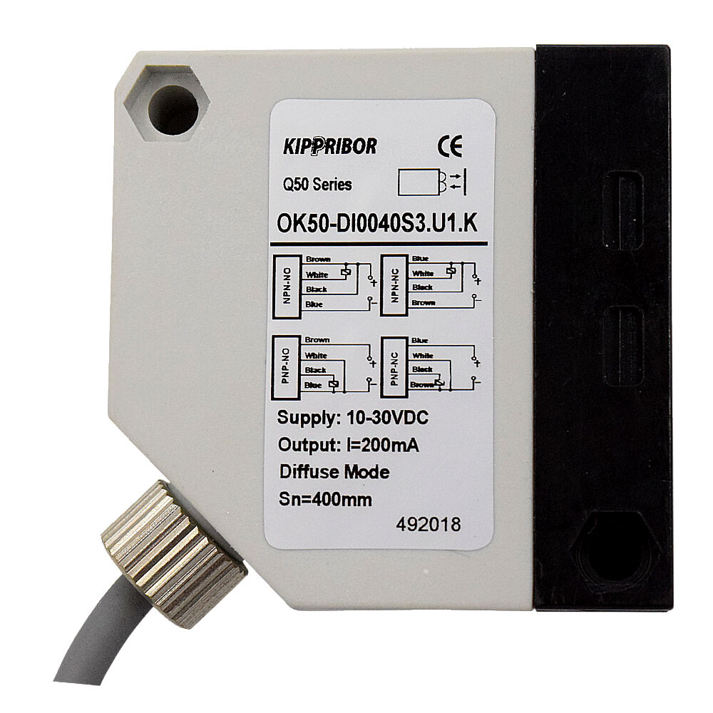 Оптический бесконтактный датчик KIPPRIBOR OK50-RR0600S3.U1.K.F