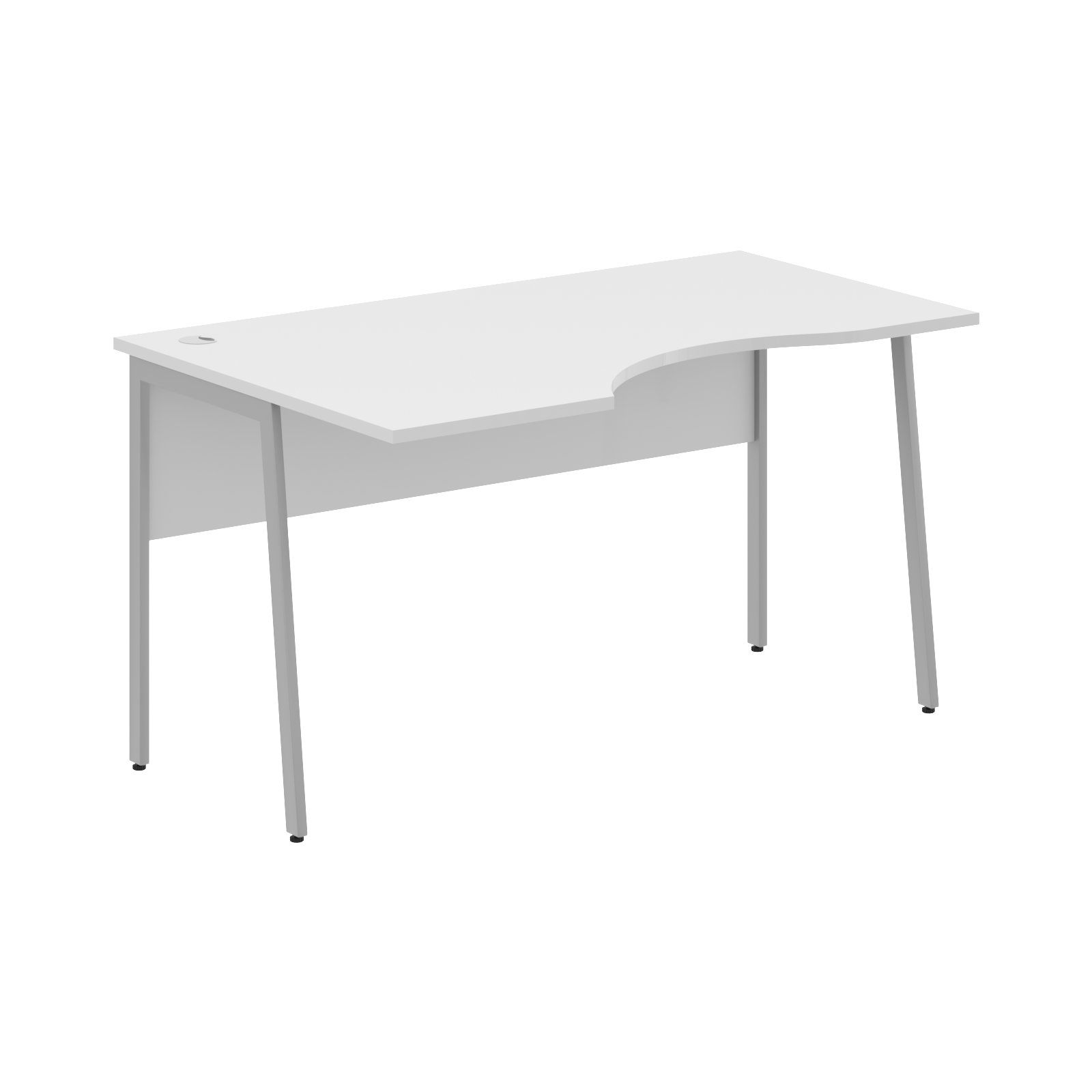 Стол письменный "IMAGO PLUS" Skyland, Белый/Серый (арт. СА-2Р), L/R 1400х900х755 мм