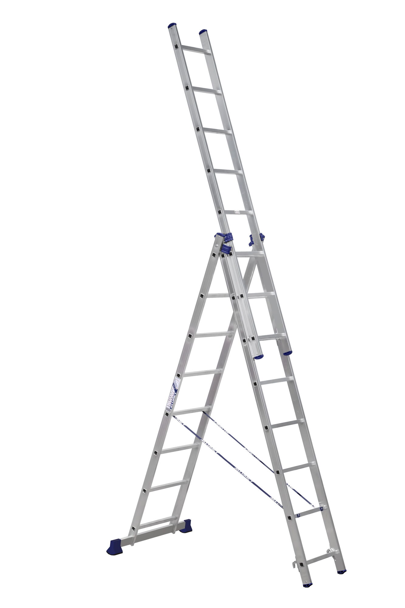 Лестница трехсекционная Алюмет H3 5308