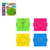 BY Развивающий планшет "Геоборд", 16х17,5 см, PP, картон, бумага, резина, 4 цвета #1