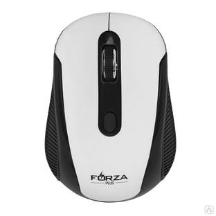 FORZA Компьютерная мышь беспроводная, 1600DPI, 2.4GHz, 2xАAA, Soft Touch, 2 цвета 