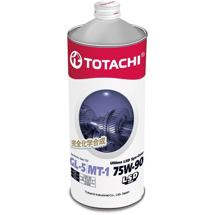 Масло для механических коробок передач GL-4 Totachi 75/90 (1л) 4589904931543 Totachi BYD