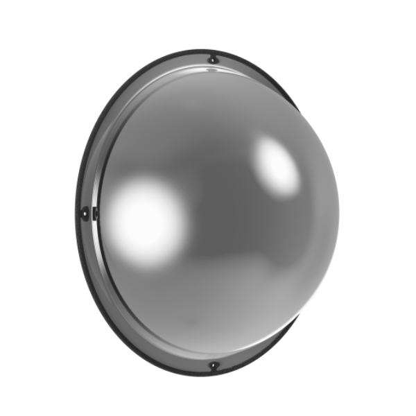 Зеркало для помещений купольное 600 мм