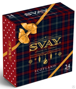 Чай СВ-Svay SCOTLAND крупнолистовой 24 пирамидки (в коробке 9 шт) 