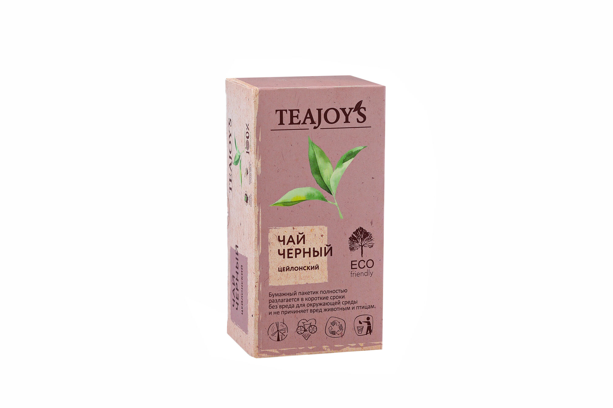 Чай TeaJoy`S черный цейлонский 25х2,0 (в коробке 24 шт) 1