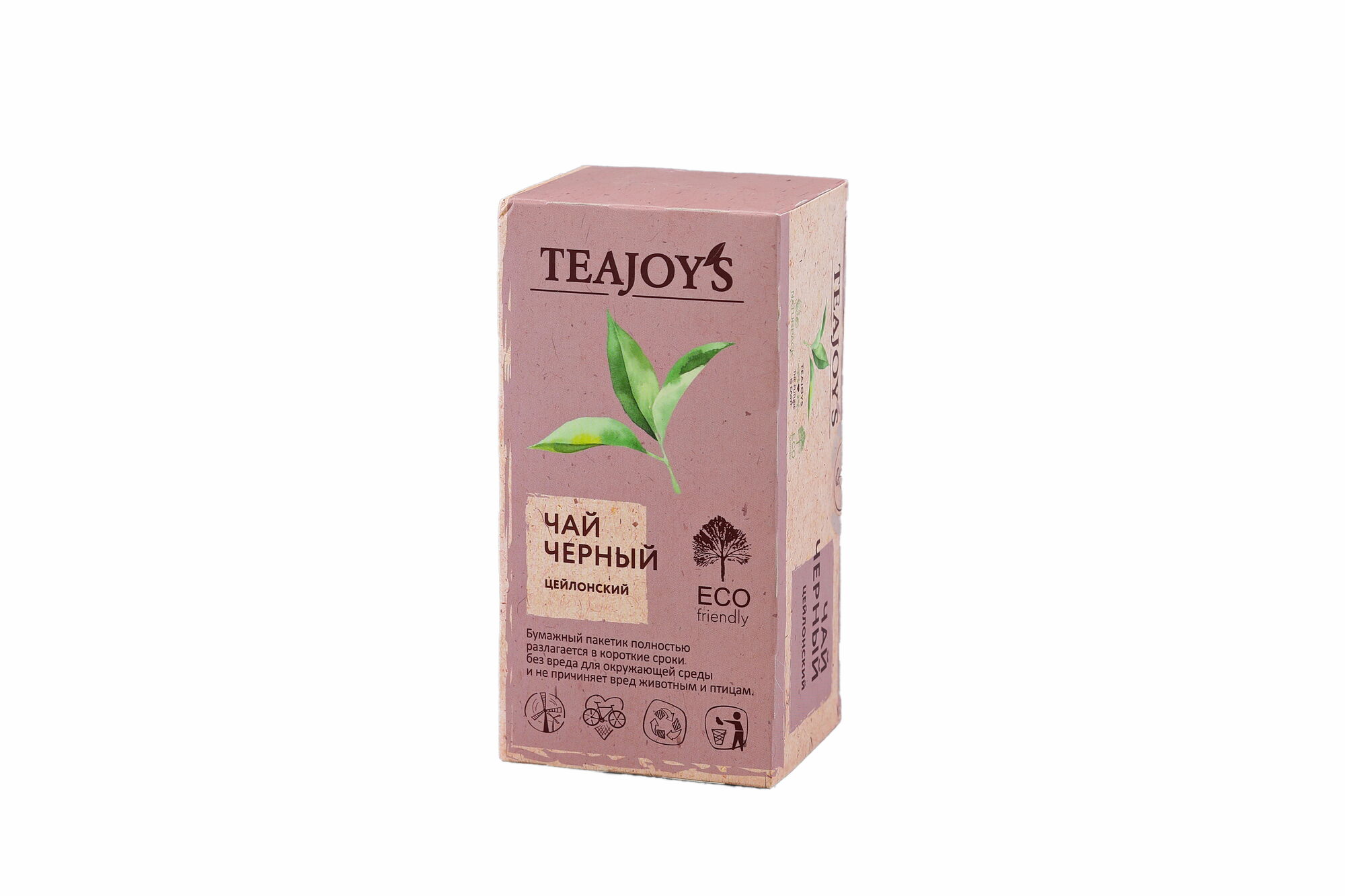 Чай TeaJoy`S черный цейлонский 25х2,0 (в коробке 24 шт) 2