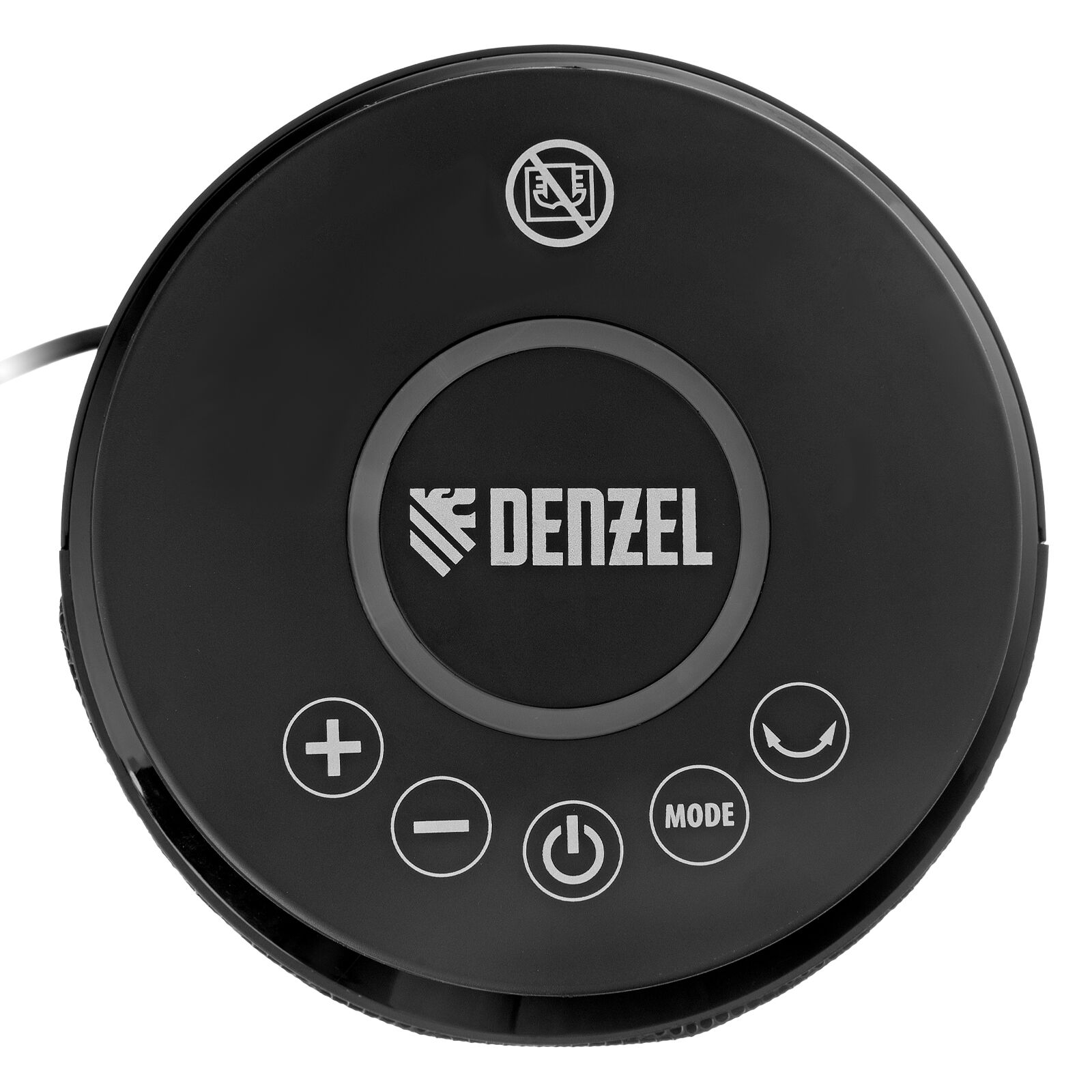 Тепловентилятор керамический DTFC-2000X, 2 кВт, wi-fi, пульт, динамик, вращение, 3 реж. // Denzel 9