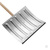 Лопата для уборки снега стальная оцинкованная, 420х370х1370 мм, деревянный черенок, Россия Сибртех #5