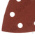 Треугольник абразивный на ворc. подложке под "липучку", перф., P 240, 150х150х100 мм, 5 шт. Denzel #3
