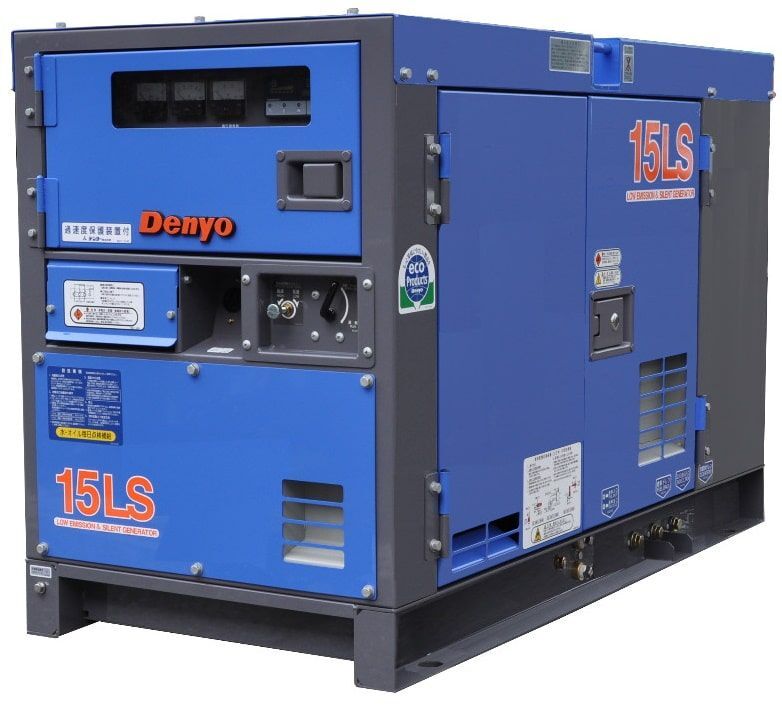 Дизельный генератор Denyo DCA-15LSK мощностью 10 кВт