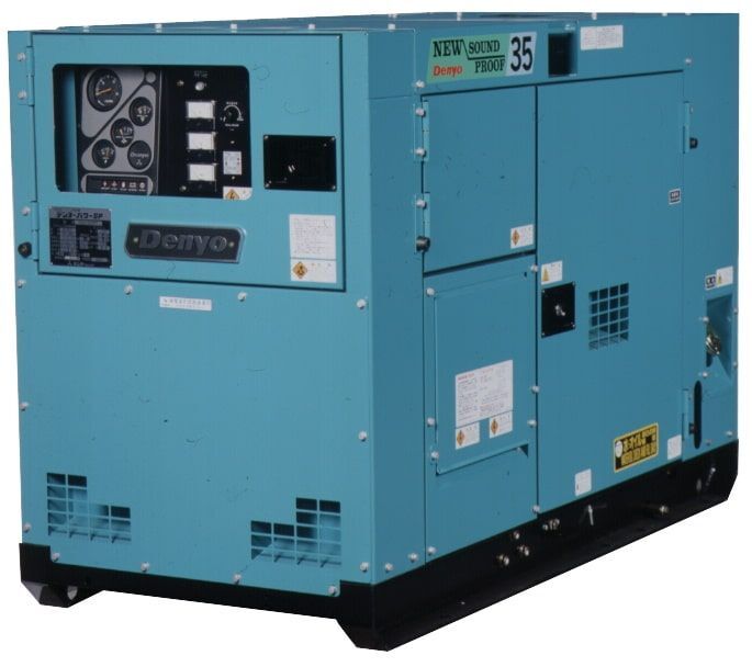 Дизельный генератор Denyo DCA-35SPK мощностью 24 кВт