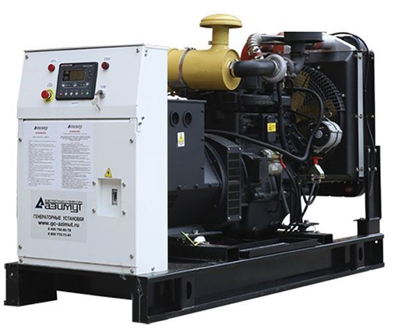 Дизельный генератор 50 кВт АД-50С-Т400-1РМ11 на раме