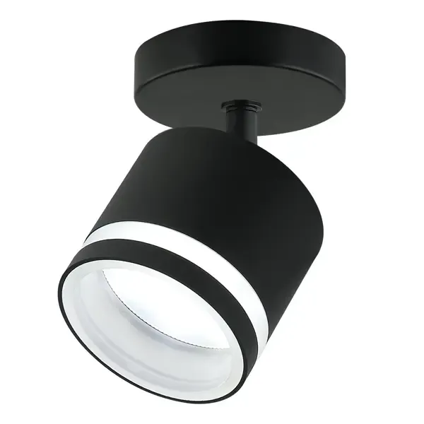 Спот поворотный IMEX IL.0005.4501 BK 1 лампа 10 м² цвет черный