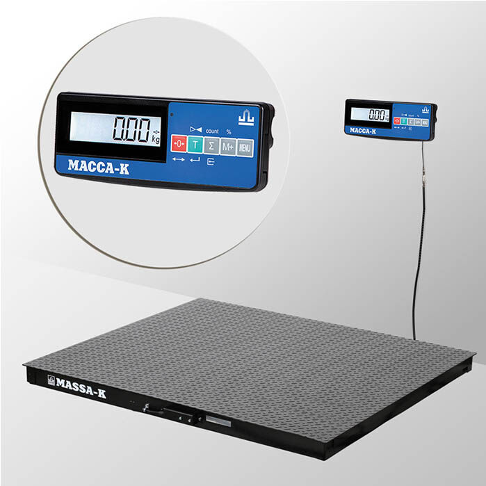Платформенные весы МАССА-К Весы электронные 4D-PM-12/10-1000-RL