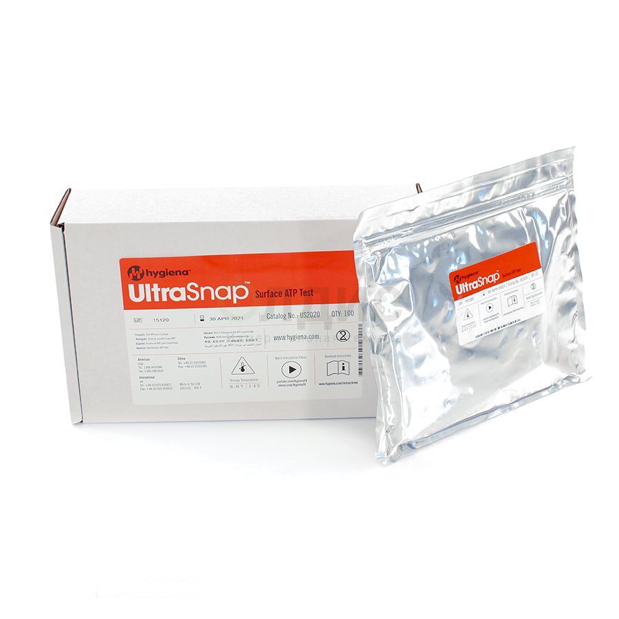 Индикаторы гигиены Hygiena Экспресс-тест для поверхностей Ultrasnap (100 шт)