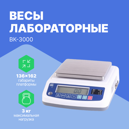 Лабораторные весы МАССА-К Весы лабораторные ВК-3000