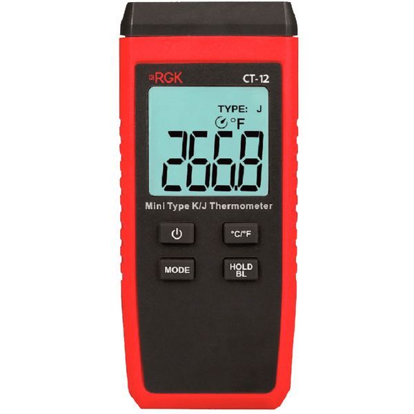 Термометры RGK RGK CT-12 Термометр с 2-мя поверхностными зондами TR-10S (Без поверки)