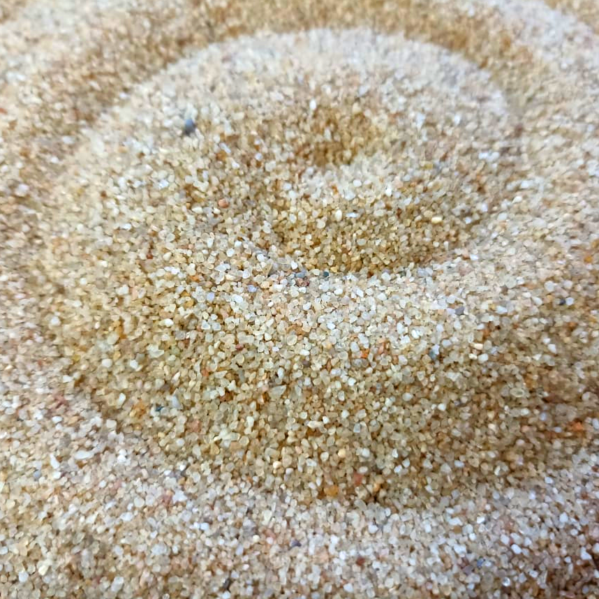 Песок кварцевый ВКП-1, сухой, (фракция 0,3-0,8 мм) мешок 25кг