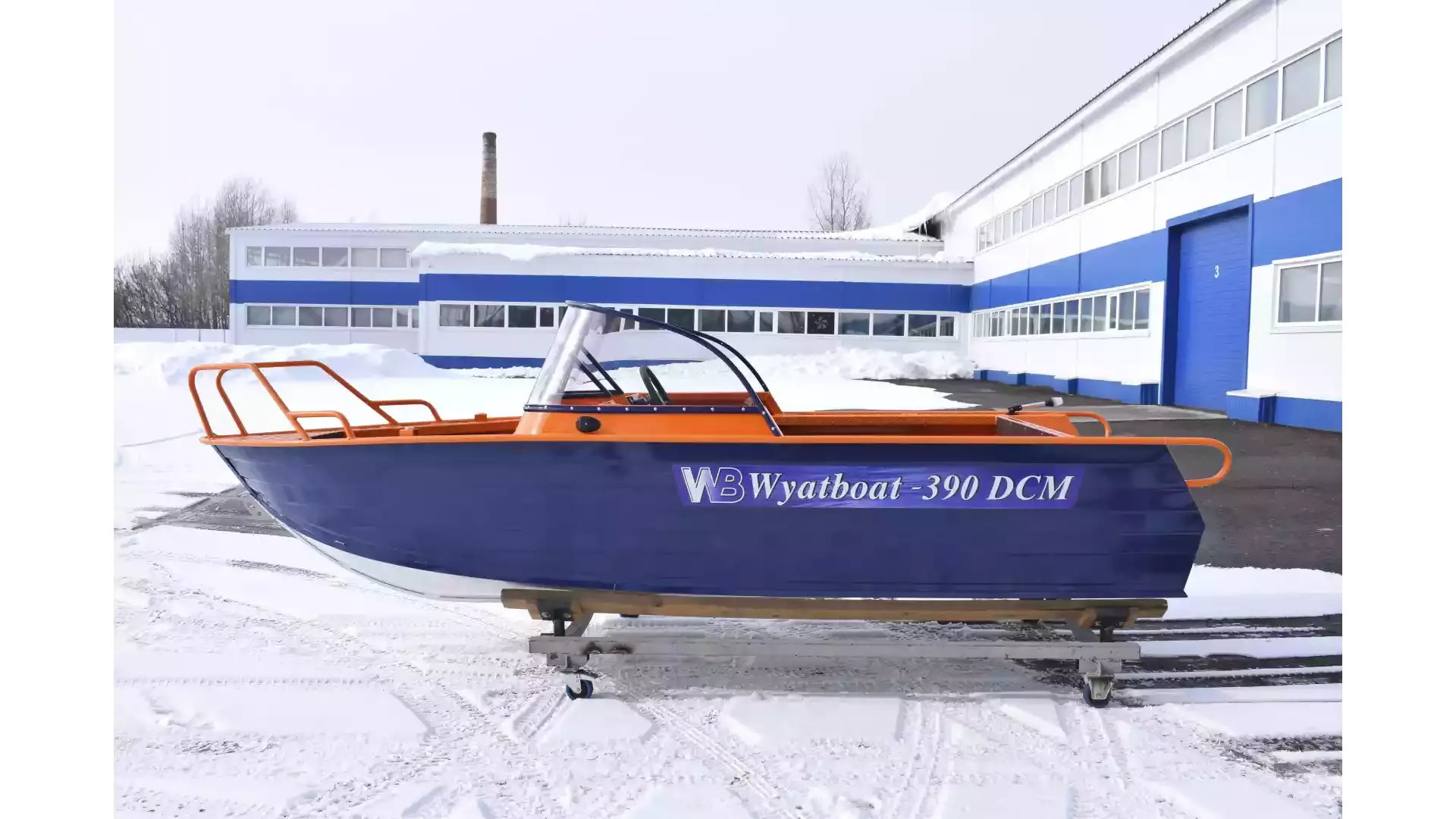 Катер Wyatboat-390 DCM Увеличенный борт