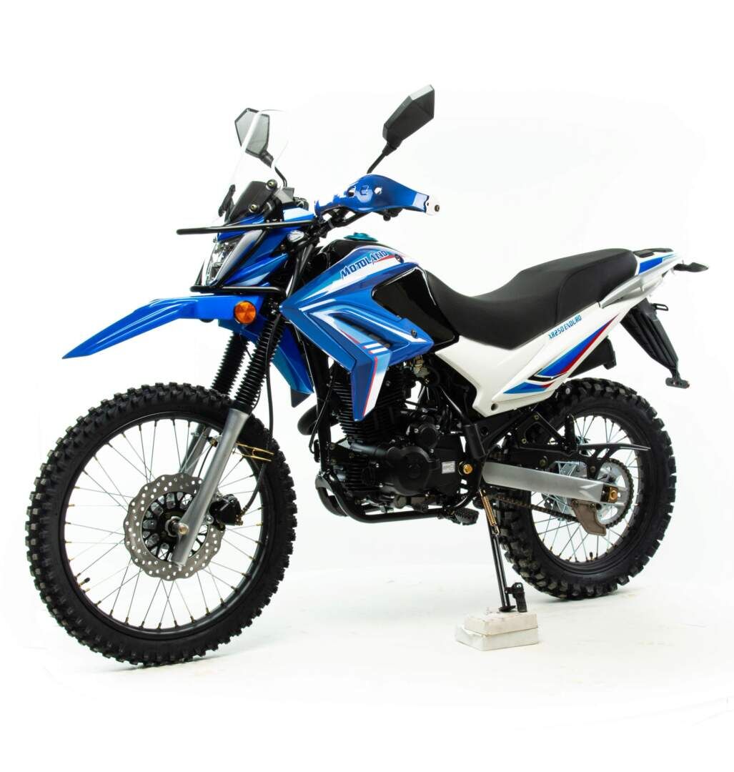 Xr250 enduro 165fmm. Мотоцикл progasi super Max 250(zs172fmm) синий/белый.