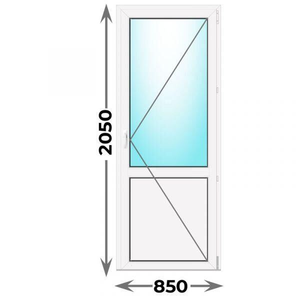 Дверь пластиковая 2050х850 мм