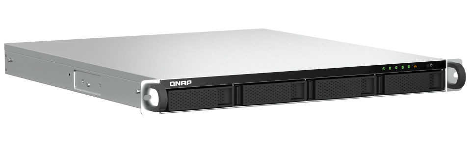 Сетевое хранилище QNAP QNAP TS-464U-8G стоечный (1U) 4шт. 2.5",3.5" SATA III 88TB RAID 0,RAID 1,RAID 10,RAID 5,RAID 6,Si