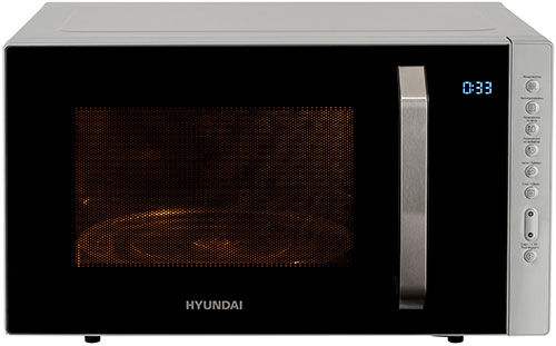 Микроволновая печь - СВЧ Hyundai HYM-M2066, 23 л, 800 Вт, серебристый HYM-M2066 23 л 800 Вт серебристый