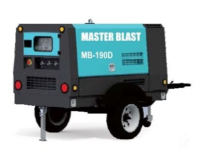 Винтовой компрессор Master Blast MB-190D-7+AC (дизельный с осушителем) СТС-Энергосервис