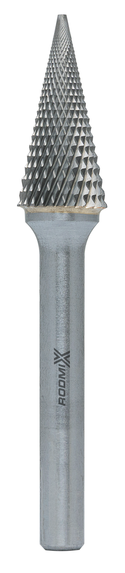 Твердосплавная борфреза по металлу тип M коническая 10х20 М6 мм алмазная насечка