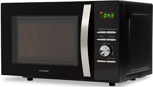 Микроволновая печь - СВЧ Hyundai HYM-D2079, 23 л, 800 Вт, черный HYM-D2079 23 л 800 Вт черный