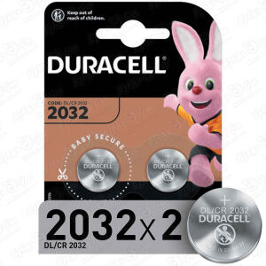Батарейки Duracell Specialty 2032 2 шт DURACELL