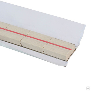 Керамическая подкладка (плоская с полукруглой канавкой, 13 мм) 