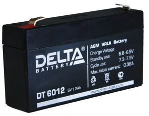 Аккумуляторная батарея Delta DT 6012 delta