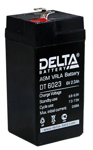 Аккумуляторная батарея delta DT 6023
