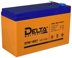 Аккумуляторная батарея delta DTМ1207