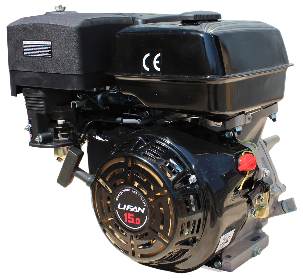 Двигатель бензиновый LIFAN 190F 18A (15 л.с.) lifan