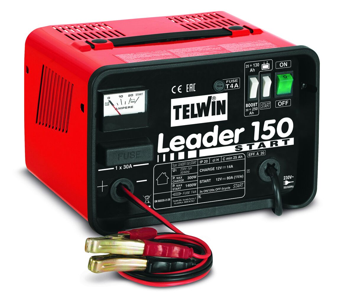 Пуско-зарядное устройство LEADER 150 START 230V Telwin