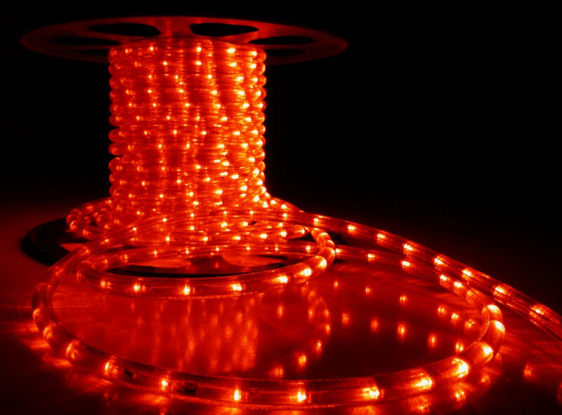 LED-XD-3W-100M-240V красный,13мм, (4м) FLESI-NEON