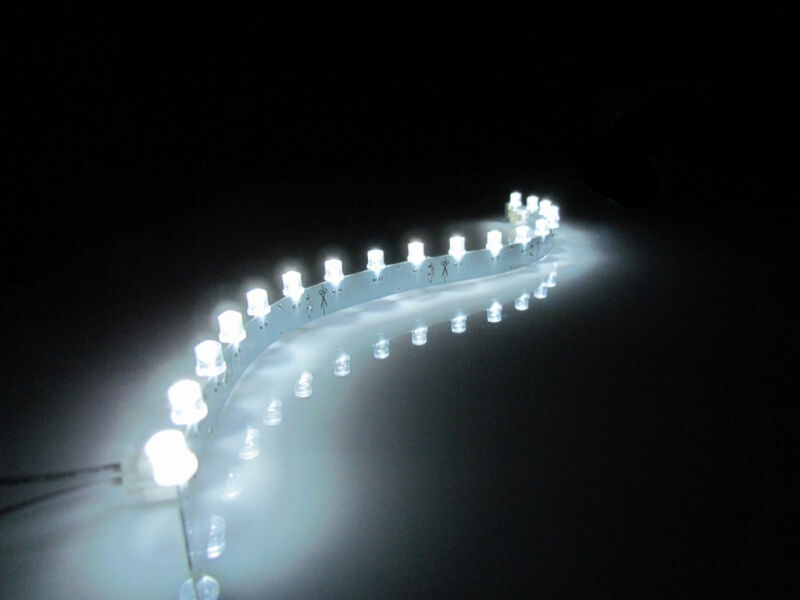 LED 18 12V 1.6W Гибкая линейка Flex (30*1 см), бел FLESI-NEON