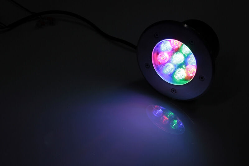 G-MD100-RGB грунтовой LED-свет мультиD150, 9W, 12V FLESI-NEON