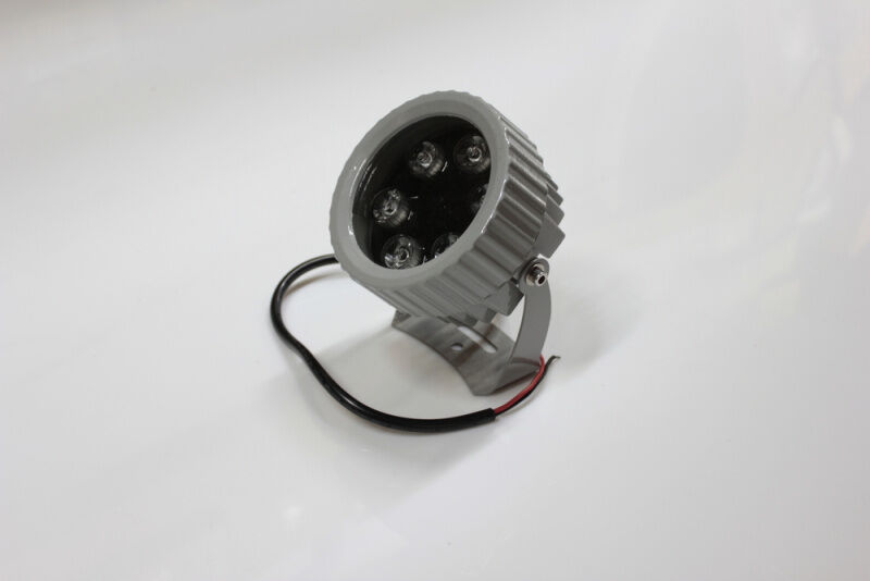 G-DT106-34-R 12V LED прожек., 6 LED CREE/1W, 12V красный FLESI-NEON