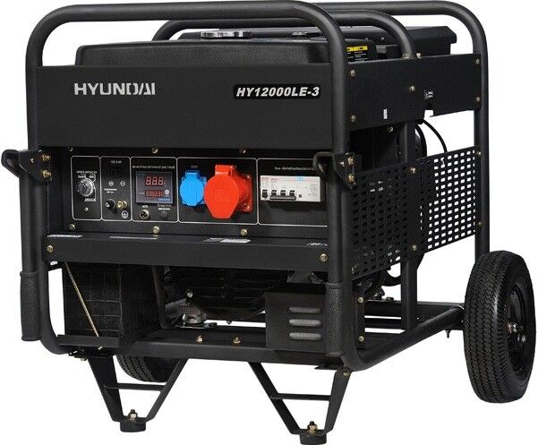 Бензиновый генератор Hyundai HY 12000LE-3 HYUNDAI