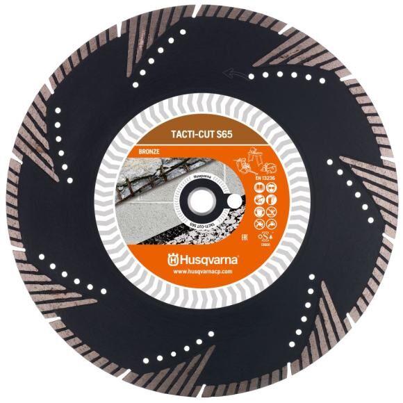 Алмазный диск TACTI-CUT S65 (МТ65) 300-25,4 HUSQVARNA 5798165-10 husqvarna