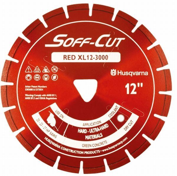 Алмазный диск для Soff-Cut 2000e HUSQVARNA XL10-3000 5427561-02 husqvarna