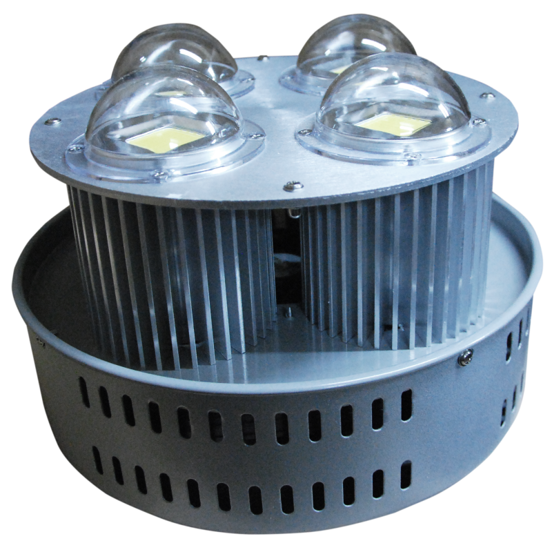 Светодиодный промышленный светильник типа "колокол" 200 Вт AIX с принудительным охлаждением suntek