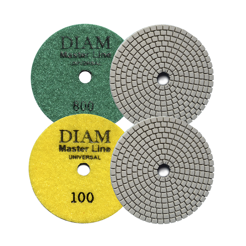 Алмазные гибкие шлифовальные круги DIAM MasterLine Universal(мокрая/сухая) / 000648 diam