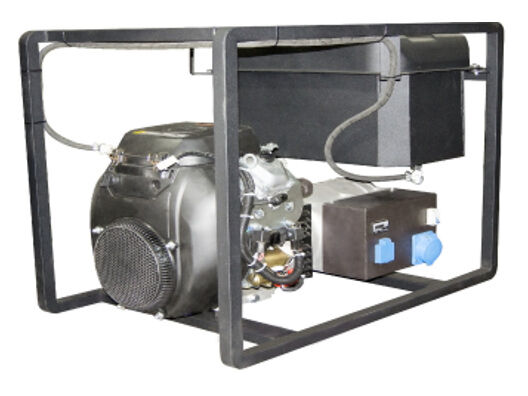 Бензиновый генератор резервного электроснабжения с воздушным охлаждением (возможно в контейнере) PG 12500 X3-Z (SV) russ