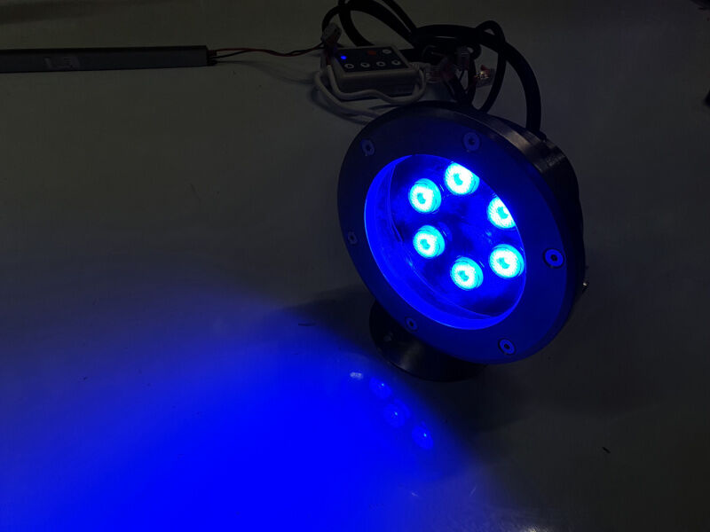 G-SDD150 подводный LED прожектор,6 LED,12V, Blue синий FLESI-NEON